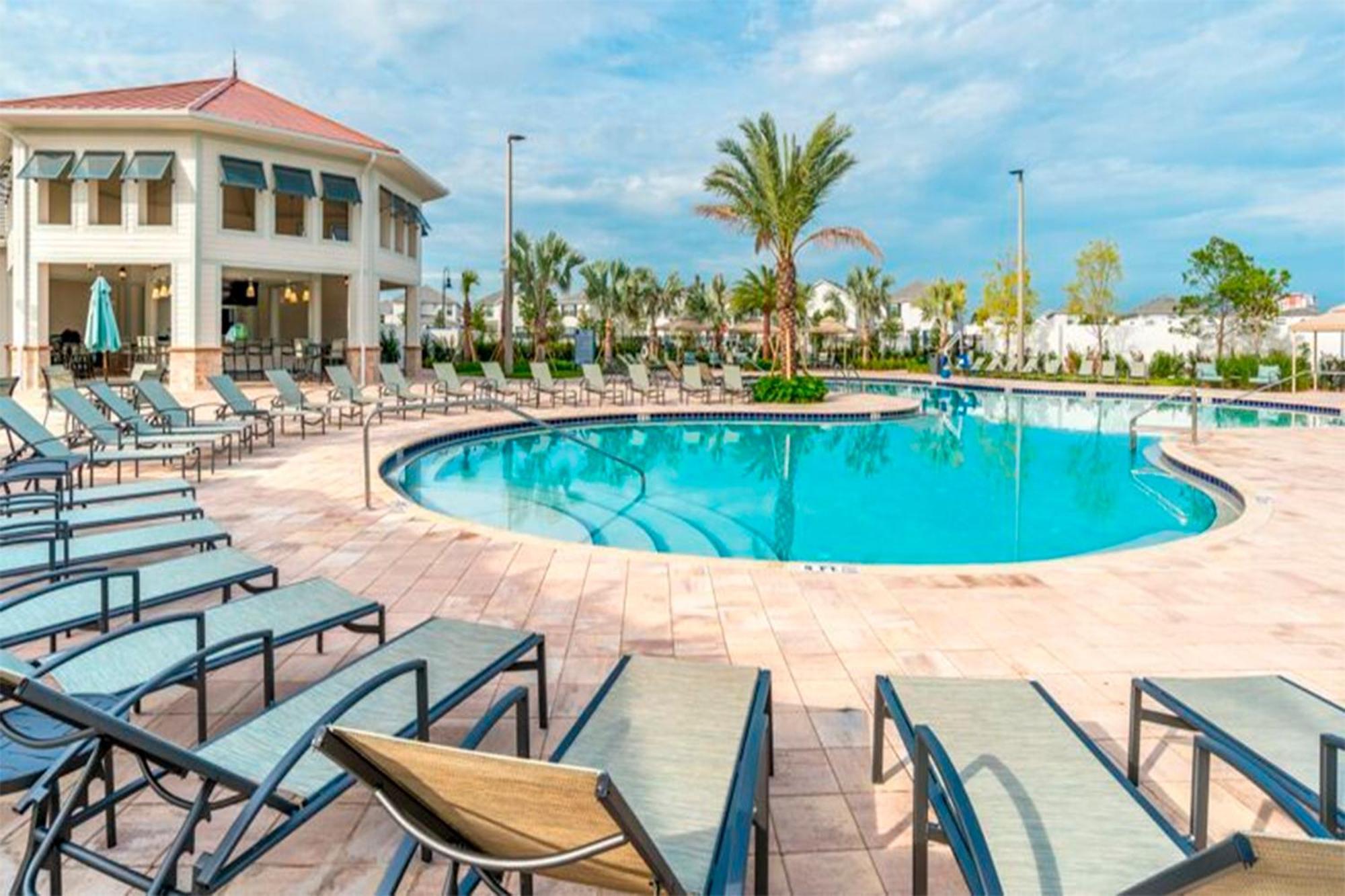 Вилла Renewed Luxury Townhouse With Private Pool Киссимми Экстерьер фото